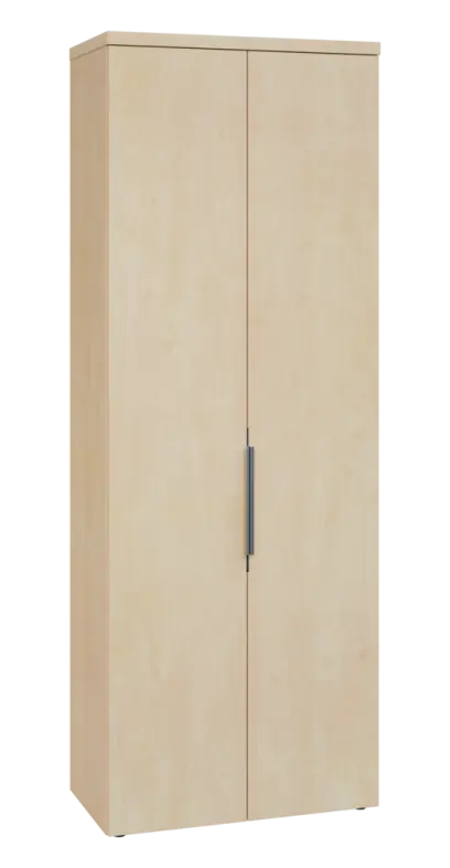 SIN 6 - 8D kancelářská skříň, 2-dveřová, 2170x800x400, bříza světlá